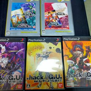 .hack//G.U. シリーズまとめ売り PS2ソフト