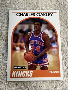 Charles Oakley 1989 NBA Hoops New York Knicks