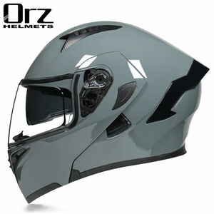 システムヘルメット バイクヘルメット フルフェイスヘルメット オープンフェイスヘルメットORZ 3色選択可-サイズ：XXL
