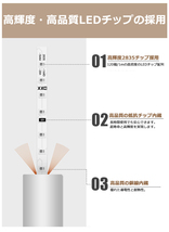 320°発光　EL蛍光チューブ管　AC100V　3mセット ledテープライト_画像5