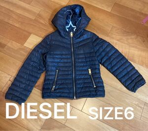 diesel キッズダウンジャケット　118センチ