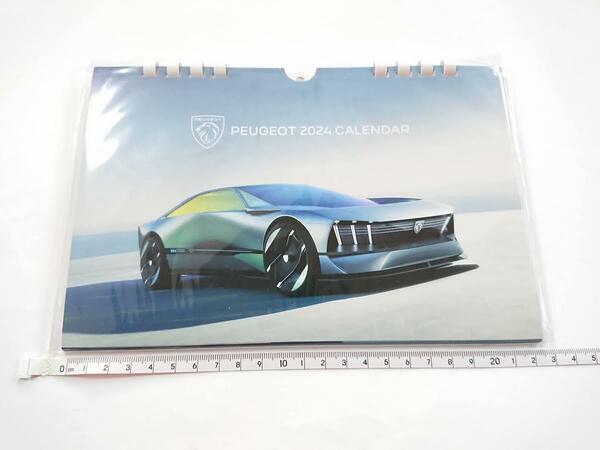 プジョー 2024 卓上カレンダー PEUGEOT CALENDAR