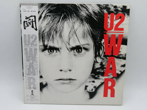 【LP盤】帯付 U2「War(闘)」 / 25S-156