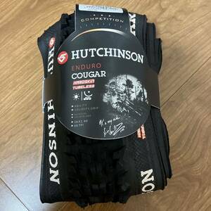 Hutchinson Cougar Enduro Hardskin MTB Tyre Black, 26, 2.4, Folding Bead, Tubeless 自転車　タイヤ　ハッチンソン