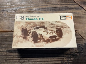 未組立●HIT RACING LINE Honda F-1 1/24 No.970-87 Riko プラモデル レーシングカー 当時物 希少 コレクション 現状品 四駆 ホンダ●