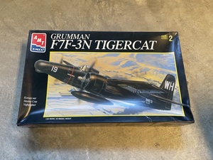 未組立●AMT/エーエムティー ERTL Grumman F7F-3N Tigercat No.8842 1/48 当時物 アメリカ 軍用機 戦闘機 プラモデル コレクション 希少●