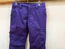 44★BURTON/バートン DRYRIDE LUCKY PANT スノーボードウエアパンツ スキースノーパンツ 雪山 10325 パープル Mサイズ ★_画像2