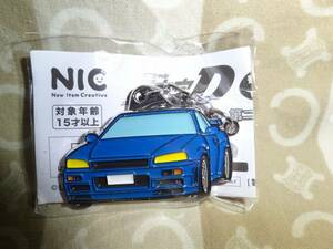 ■ 頭文字D メタルキーホルダー 第二弾 BNR34GT-R ■ イニシャルD キーホルダー ■ GTR スカイライン R34