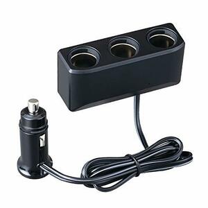 seiwa(SEIWA) in car goods cigar socket extension distributor socket 3 ream code type F316 plug coming out prevention 12V/24V car correspondence output 7A