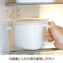 富士ホーロー 市販のみそパック750gがピッタリ入る 角型みそポット N-KP ホワイト_画像7