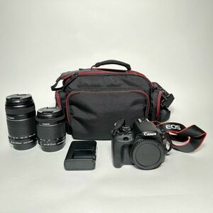 Canon キヤノン EOS Kiss X7 ダブルズームキット カメラバッグ付
