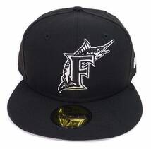 New Era ニューエラ MLB フロリダ マーリンズ Cooperstown クラシック ベースボールキャップ (7 3/8 58.7cm) [並行輸入品]_画像2