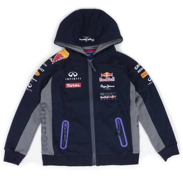 Pepe Jeans ペペ・ジーンズ Infiniti Red Bull Racing OTL2015 キッズ/ジュニア ジップアップ パーカー（S） [並行輸入品]