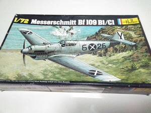 プラモデル エレール Heller 1/72 メッサーシュミット Bf109BI/CI MESSERSCHMITT Bf109BI/CI ドイツ戦闘機 未組み立て（コレクション放出）