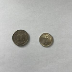 マレーシア　硬貨　2枚セット