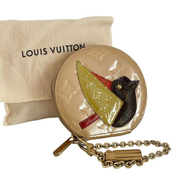 LOUIS VUITTON ルイ ヴィトン ポルトモネシャポー ヴェルニ