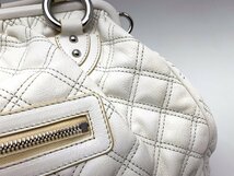 MARC JACOBS マークジェイコブス 【RE-EDITION】 キルテッド レザー スタム CLOUD WHITE ホワイト 白 チェーンショルダー バッグ カバン 鞄_画像6