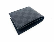 LOUIS VUITTON ルイヴィトン ダミエグラフィット ポルトフォイユ マルコNM N63336 2つ折りサイフ 財布 ブランド_画像3