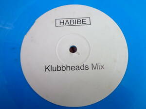 L#4053◆10inch◆ Amr Diab - Habibe (Klubbheads Mix) Blue Vinyl RVB22TT