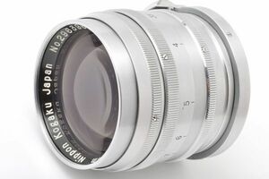 NIKKOR-P C 8.5cm F2 ニッコール Ｐ Ｃ Nikon S ニコン Ｓ Nippon Kogaku 日本光学 JAPAN 日本製 NIKKOR P C 8.5/2 85 2 ２ S2 Ｓ２