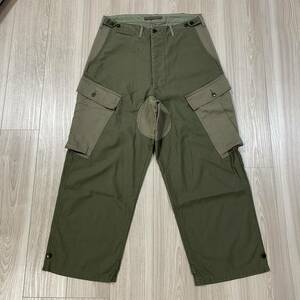 Nigel Cabourn BEAMS PLUS Mix Cargo Pant Trousers M-43nai гель ke-bon Beams плюс специальный заказ милитари брюки-карго Vintage 