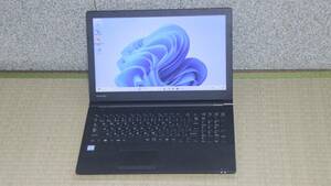 美品 ☆Dynabook B65/DN Ci5-8250U 1.6(3.4)GHz 8CPU/SSD 256GB/8GB/15.6W/無線/Bluetooth/Sマルチ/Office 2021/最新W11