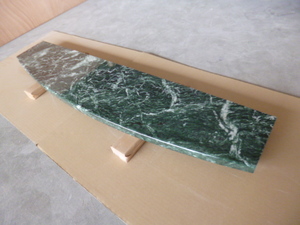  high class natural marble [ emerald green ]Rnichi counter 1200 { juridical person * store sama addressed to only shipping possible }