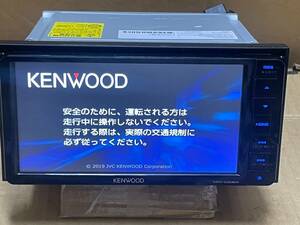KENWOOD MDV-D306W 2019年製 メモリーナビ 地デジ ワンセグ CD 録音 USB 動作ok 新品プリントアンテナ付
