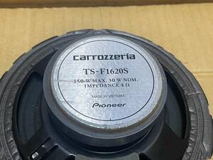 carrozzeria TS-F1620S 2WAY 16cm スピーカー 150W/30W ツイーター クロスオーバー 音出しok カロッツェリア