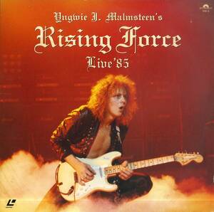 B00172752/LD/イングヴェイ・マルムスティーン・ライジング・フォース「Rising Force Live 1985 ライヴ 85 (1985年・5112-8・ヘヴィメタ