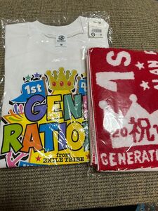 GENERATIONS ライブツアーTシャツMサイズとマフラータオルの2点セット グッズ シャツ ツアー