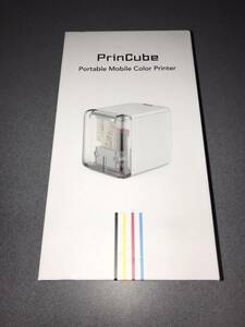 【管K389】PrinCube ハンディ―プリンター　2ヶセット　開封品　未開封品　Portable Mobile Color Printer 非売品 クラウドファンディング