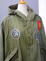 希少 モッズ コート 米軍 実物 本物 LLサイズ 50年代 M-1951 1951年 M-51 ビンテージ ミリタリー モッズ シェル パーカー ワッペン後付け_画像2