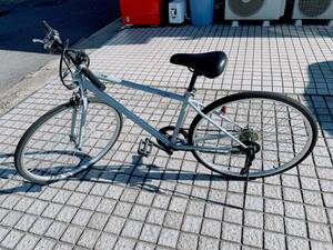 55n【引取限定】クロスバイク FItFIt フィットフィット 自転車 27インチ 現状品