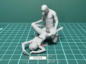 ★NEW！（0254）8K光造形プリント品 『 THE COUPLE, WOMAN ON BACK, MAN ON KNEES PENETRATING HER 』(難あり品）／≒S:1/20／フィギュア★
