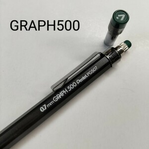 Pentel GRAPH 500 PG507 シャープペンシル 0.7mm ぺんてる グラフレット GRAPHLET レア 希少 海外 製図用 建築