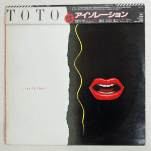 LP●TOTO/アイソレーション　特製ステッカー付き