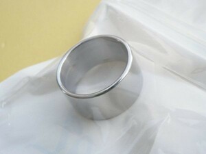 大きめ の リング 外径 30 x 内径 26 x 奥行 15 mm シルバー 系 色 指輪 LARGE RING SIZE