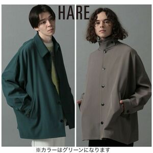 3/17 本日限定値下【美品】HARE(ハレ) スタンド襟オーバーシルエット　ドルマンスリーブ トロミボリュームアームブルゾン