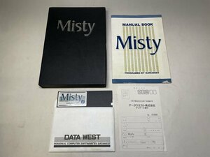 【1000円スタート!】Misty vol.1 シャープ X68000 5インチディスク★DATA WEST データウエスト レトロ PCゲー 123N3O