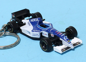 ★☆Tyrrell YAMAHA☆ティレル ヤマハ☆023☆1995☆F1☆＃4 ミカ・サロ☆ミニカー☆キーホルダー・アクセサリー☆★