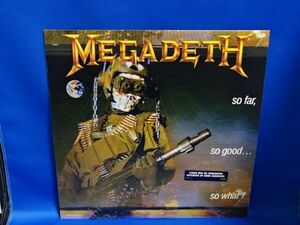 MEGADETH メガデス/so far,so good...so what レコード 輸入盤