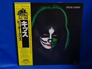 キッス/ピーター・クリス 22S-10 2,200円 レコード 帯付 ジャケット傷み