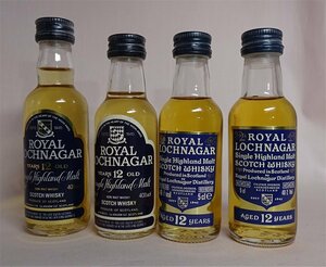 ミニチュア シングルモルト ROYAL LOCHNAGAR 4種類