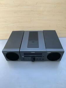 YAMAHA CRX-040 NS-BP80 ミニコンポ オーディオ機器 通電/トレイ開不可/現状品