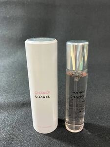 [T1402]香水 CHANEL シャネル CHANCE チャンス　オータンドゥル　ツイスト&トワレ　オードトワレ　リフィル　残量9割以上　20ml 2点