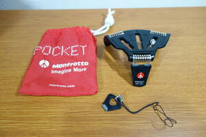 【中古】マンフロット Manfrotto POCKET三脚L MP3-D01 ブラック