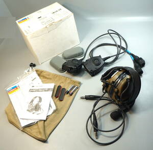 実物 ペルトア Peltor COMTAC V DUAL COMM Headband CY Kit 型番: 88079-00000 DEVGRU CCT CAG ODA PJ PRC PTT