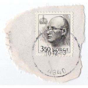 使用済切手 ノルウェー 0585