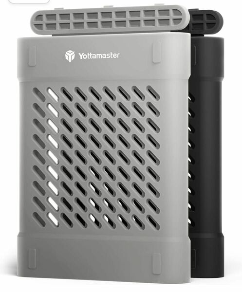Yottamaster 2.5インチ ハードディスクケース (2パック) Portabel シリコン 2.5 SSD 収納ケース
